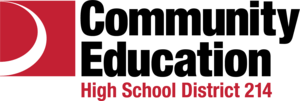 District 214 Community Education Logo